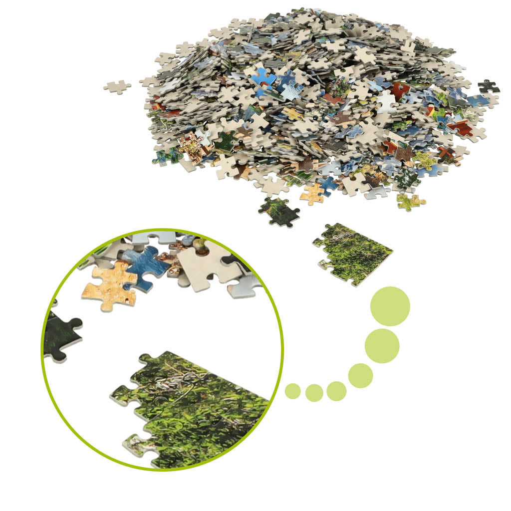 "Ezers Itālijā" puzle 1000 gab.