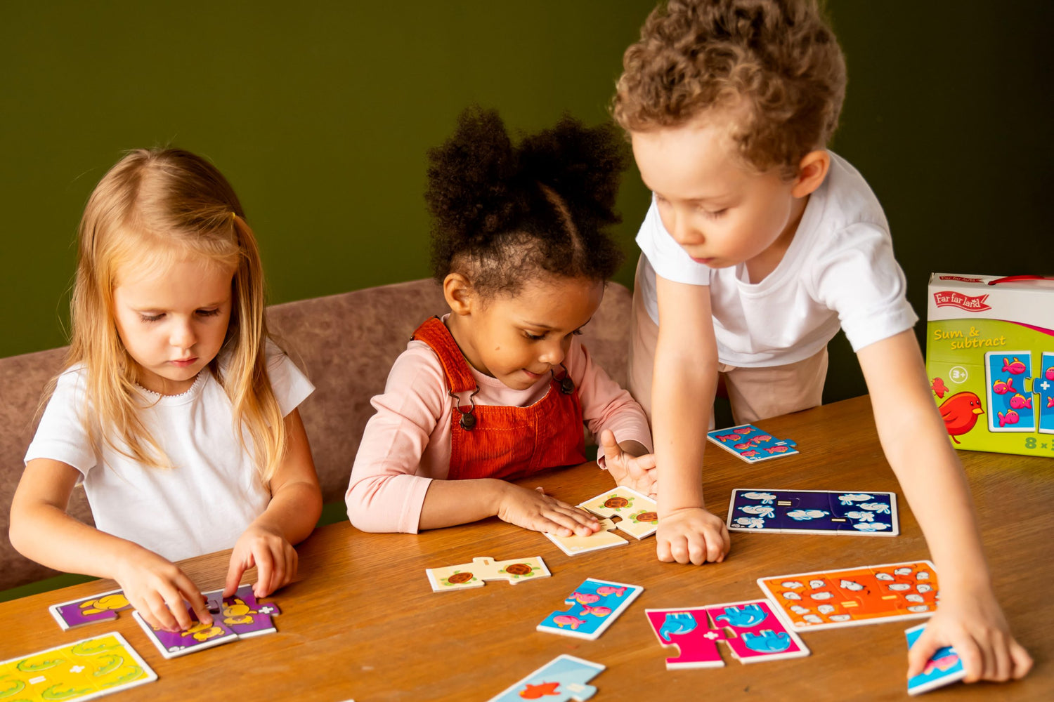 Saskaitīšana& atņemšana puzle