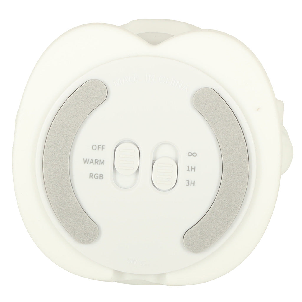 Mīksta silikona lampiņa "Astronauts", ar taimeri un krāsainu režīmu