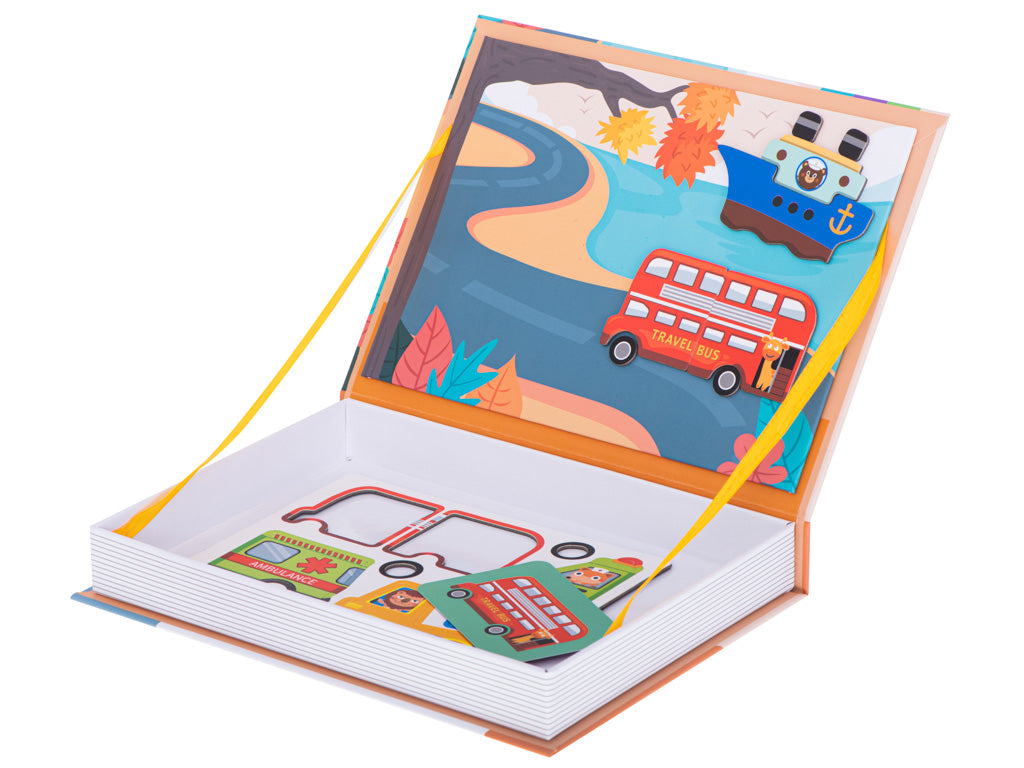 Magnētiskā puzle, transportlīdzekļi