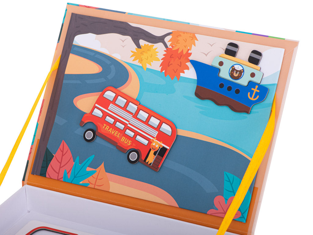 Magnētiskā puzle, transportlīdzekļi