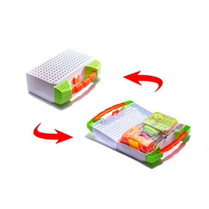 Urbja komplekts ar zobratiem, 181 detaļa