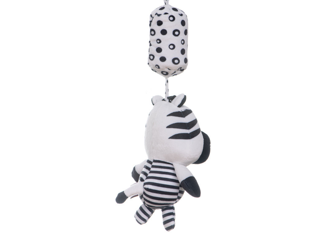 Piekarināms grabulis, zebra, melnbalts