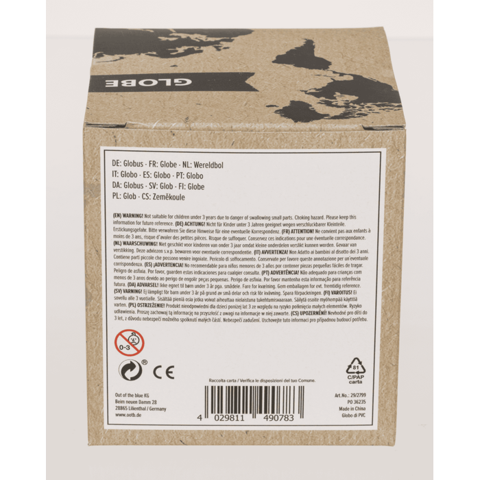 Globuss, 10,5 cm