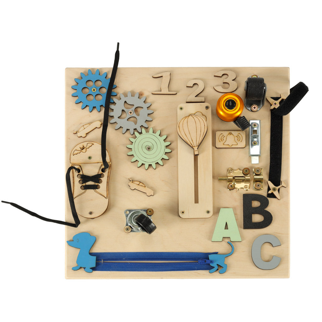 Mazais aktivitātes dēlis 30x30 cm