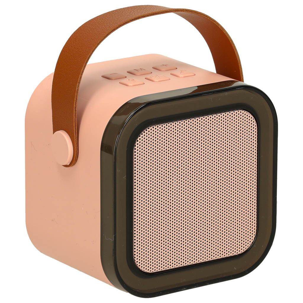 Skaļrunis Bluetooth ar mikrofonu, rozā