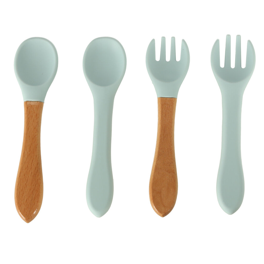 Silikona trauku komplekts, krabis, zils