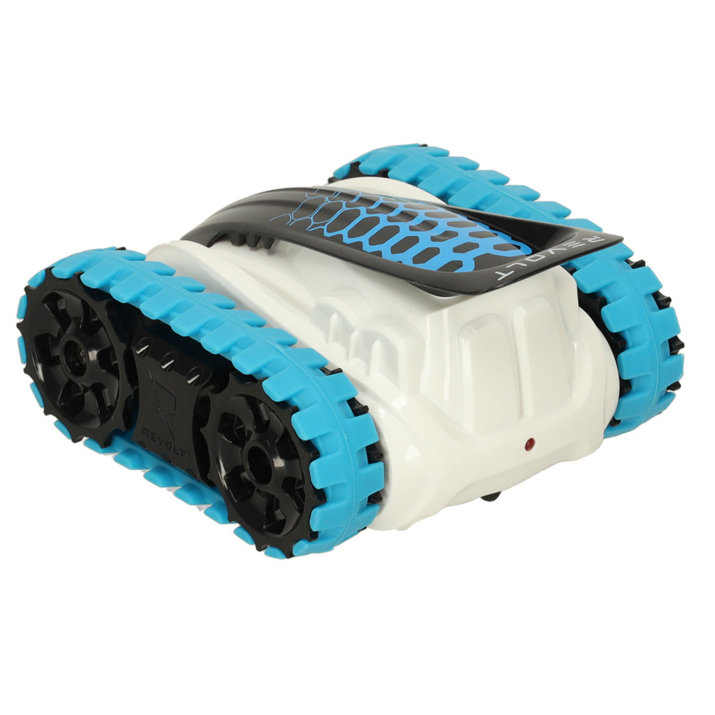 Radiovadāms auto ar kāpurķēdēm Revolt Track Racer