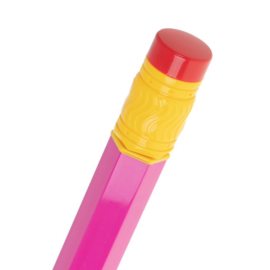 Ūdens pistole zīmuļa formā – 54 cm, rozā