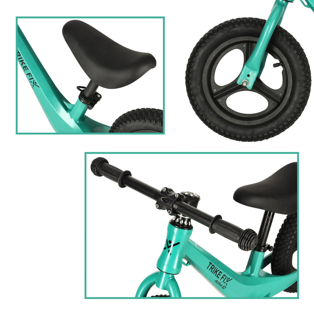 Skrejritenis Trike Fix Active, zaļš, Nr.4357