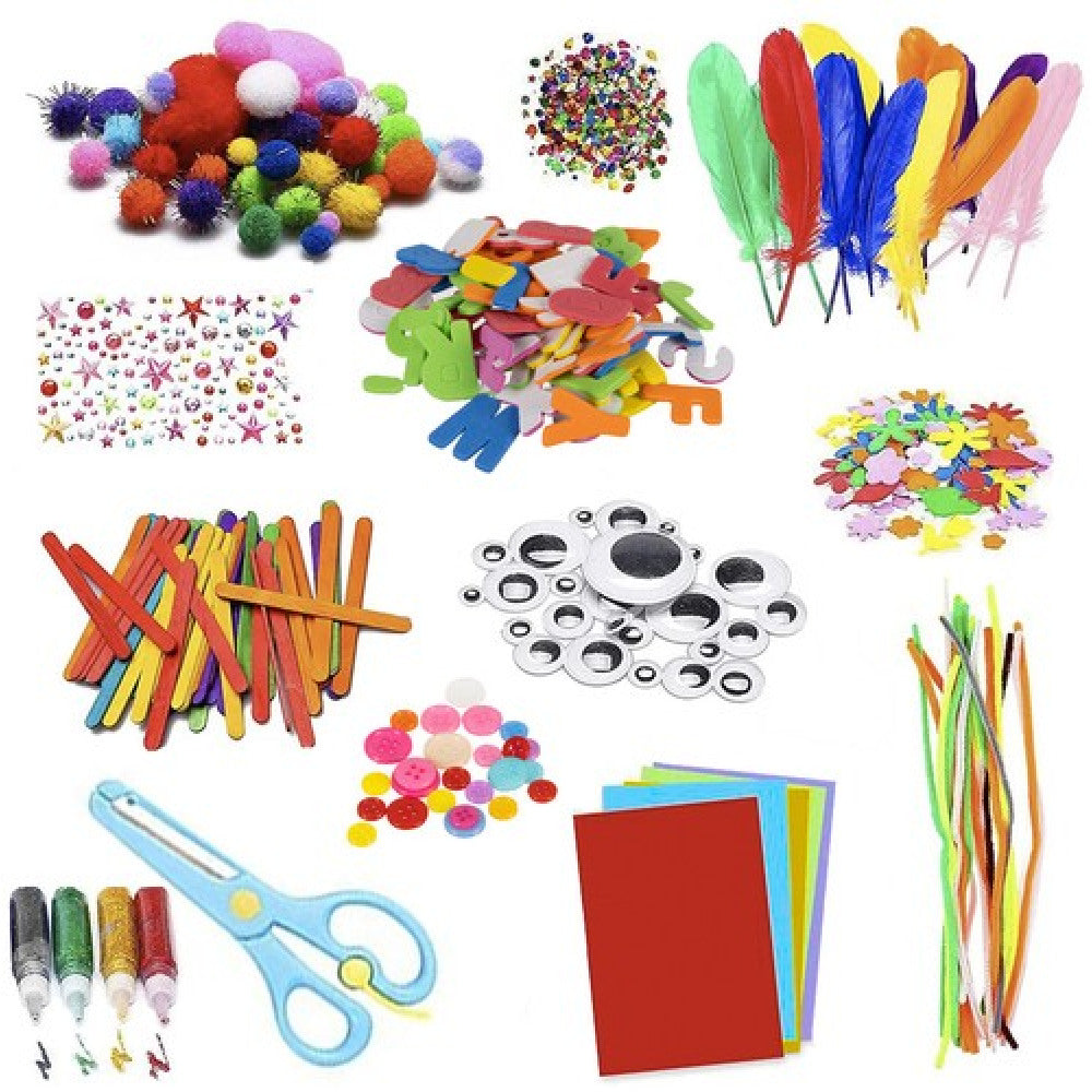 Rokdarbu materiālu komplekts burkā