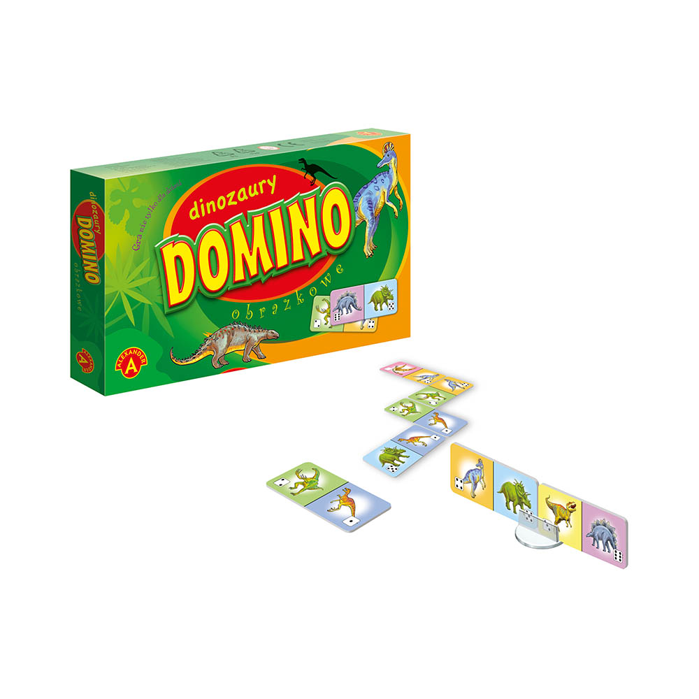 Domino ar dinozauriem