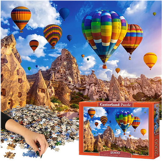 "Gaisa baloni" puzle, 2000gab.