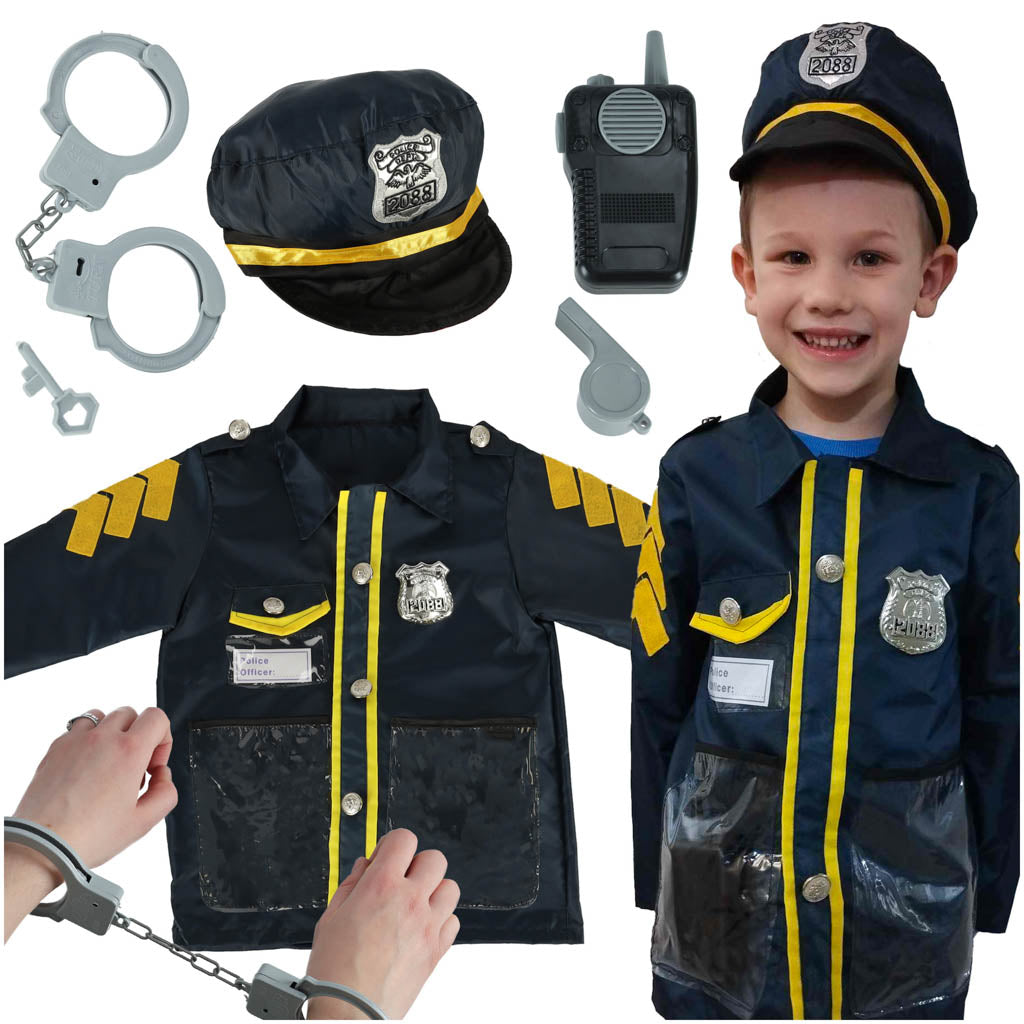 Policista kostīms, 3-8g.