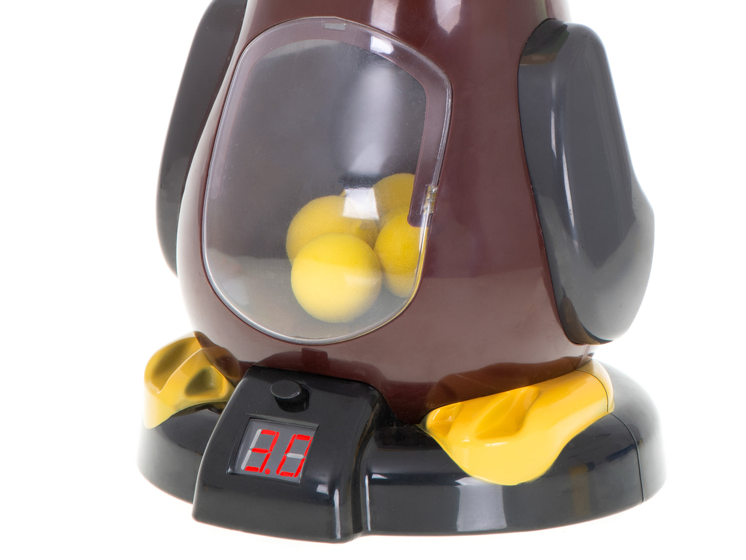 Šaušanas spēle "Pīle", ar gaisa pistoli un putu bumbiņām