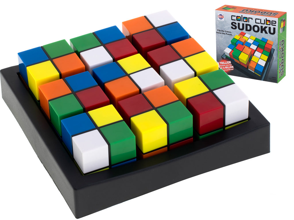 Sudoku kubs, krāsu spēle