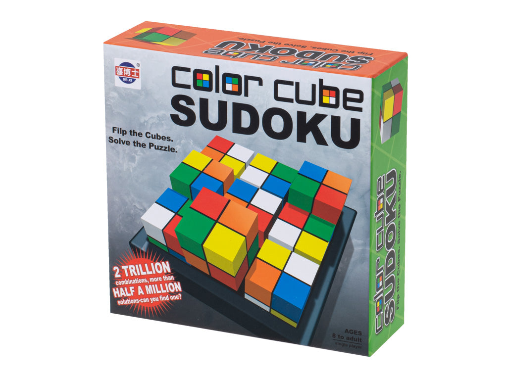 Sudoku kubs, krāsu spēle
