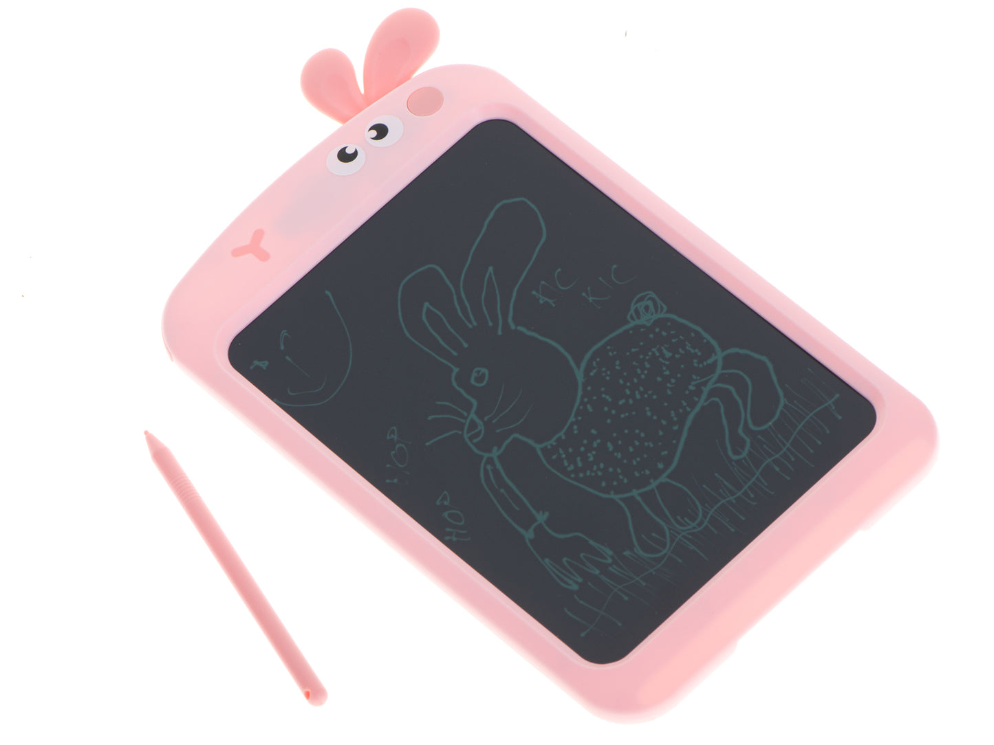 Grafiskā tablete LCD, zīmēšanai ar irbuli "Rozā zaķis"