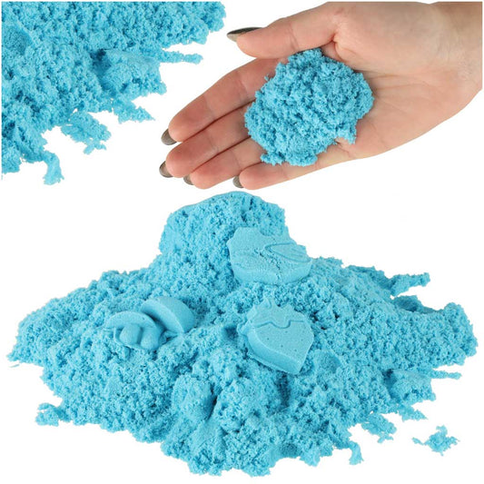 1 kg zilas kinētiskās smiltis