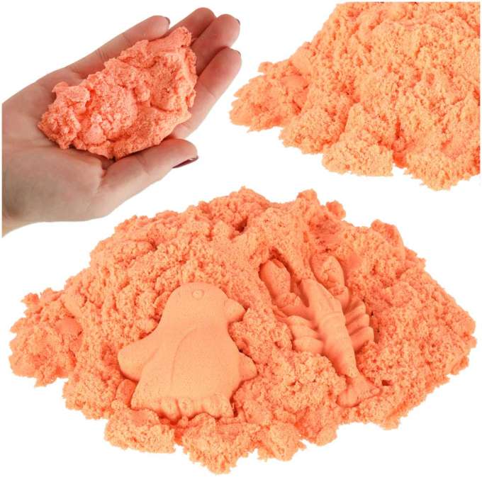 1 kg oranžas kinētiskās smiltis