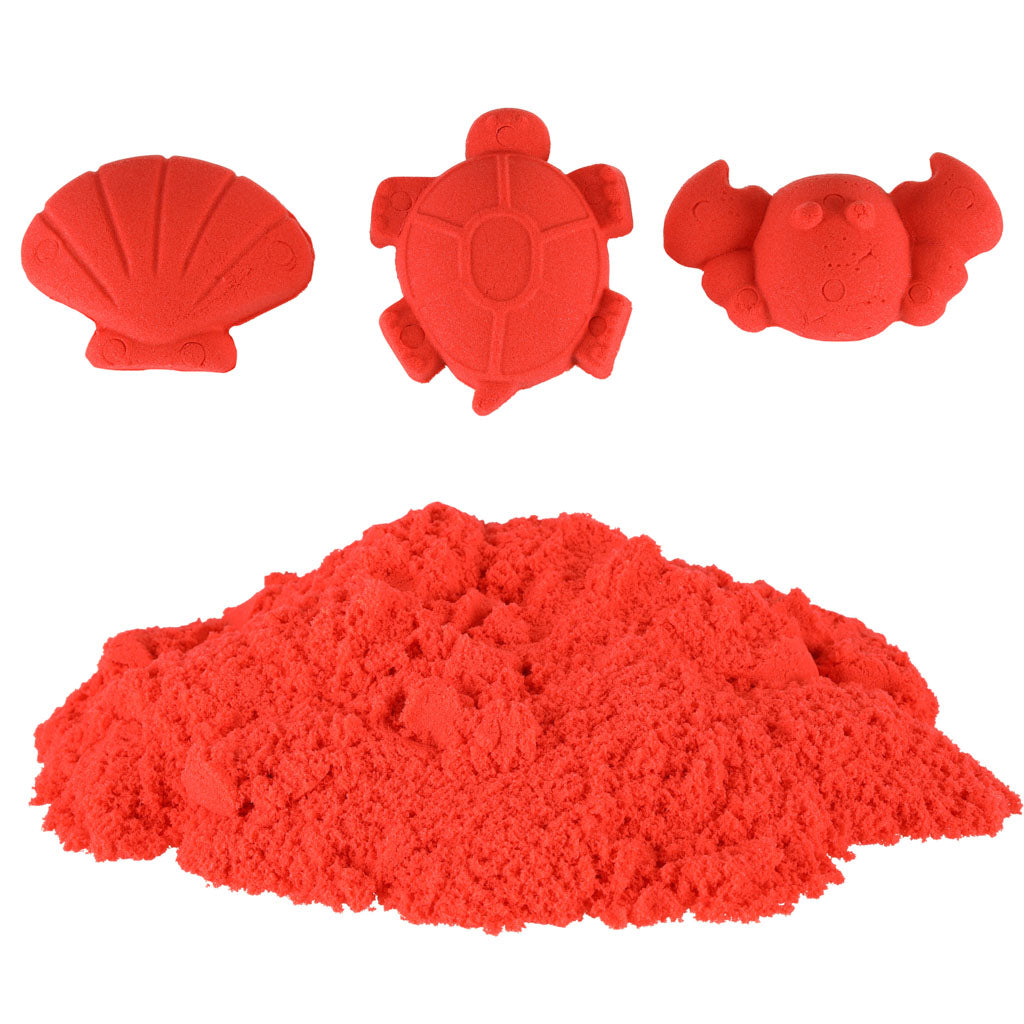 Kinētiskās smiltis sarkanas, 1 kg
