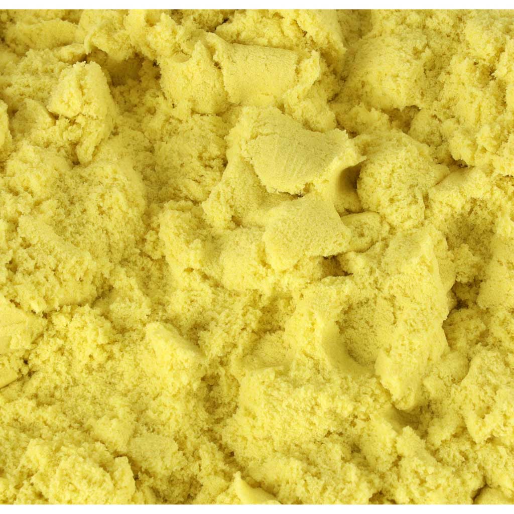 1 kg dzeltenas kinētiskās smiltis