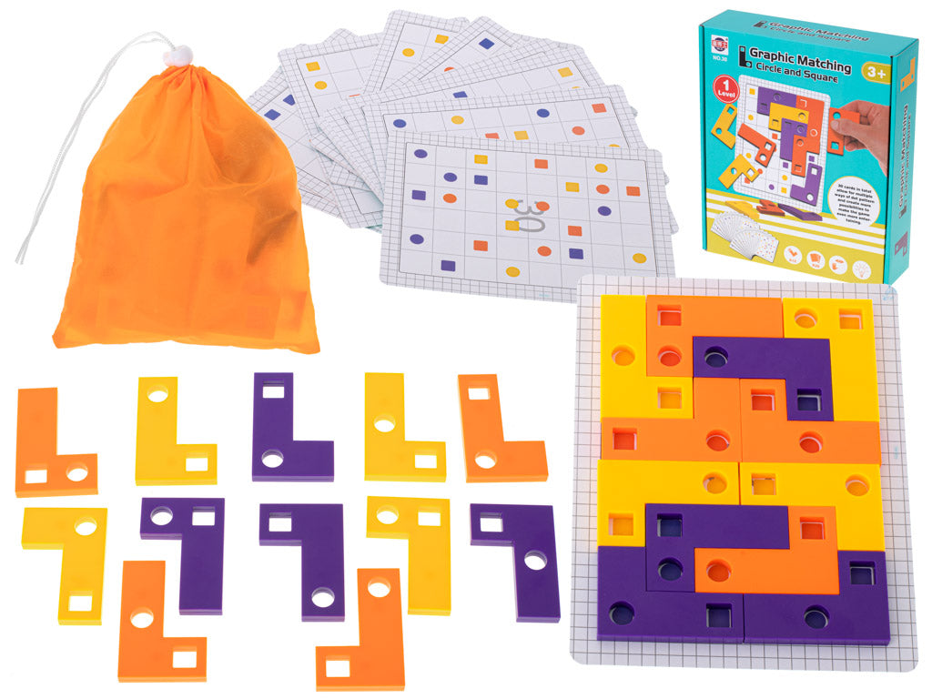 Tetris puzle loģikas spēle