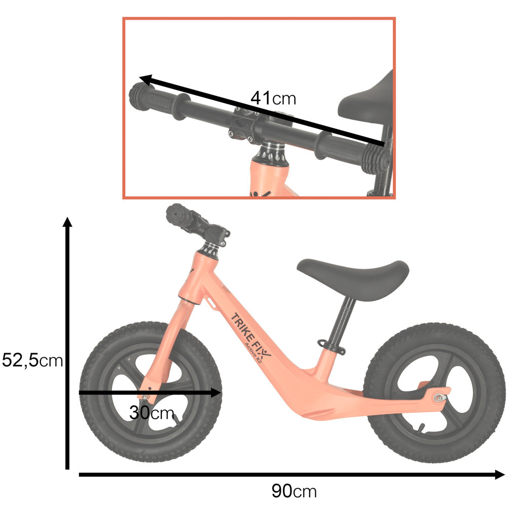 Skrejritenis Trike Fix Active, oranžs, 	Nr.4357_1