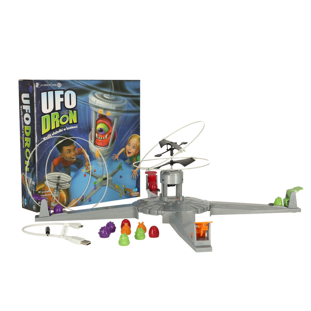"UFO" spēle ar dronu