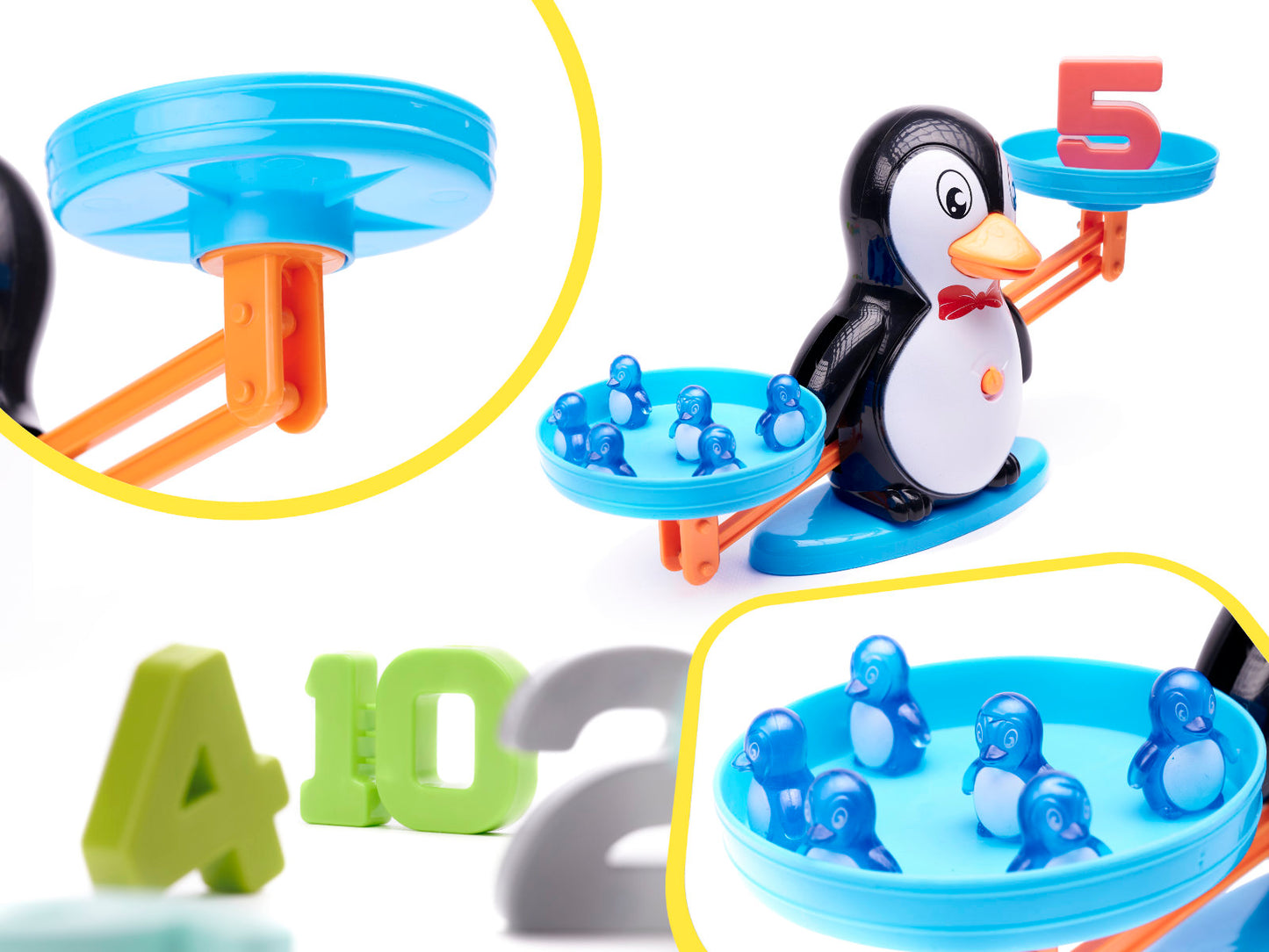 Svariņi: matemātikas spēle ar pingvīniņu svēršanu