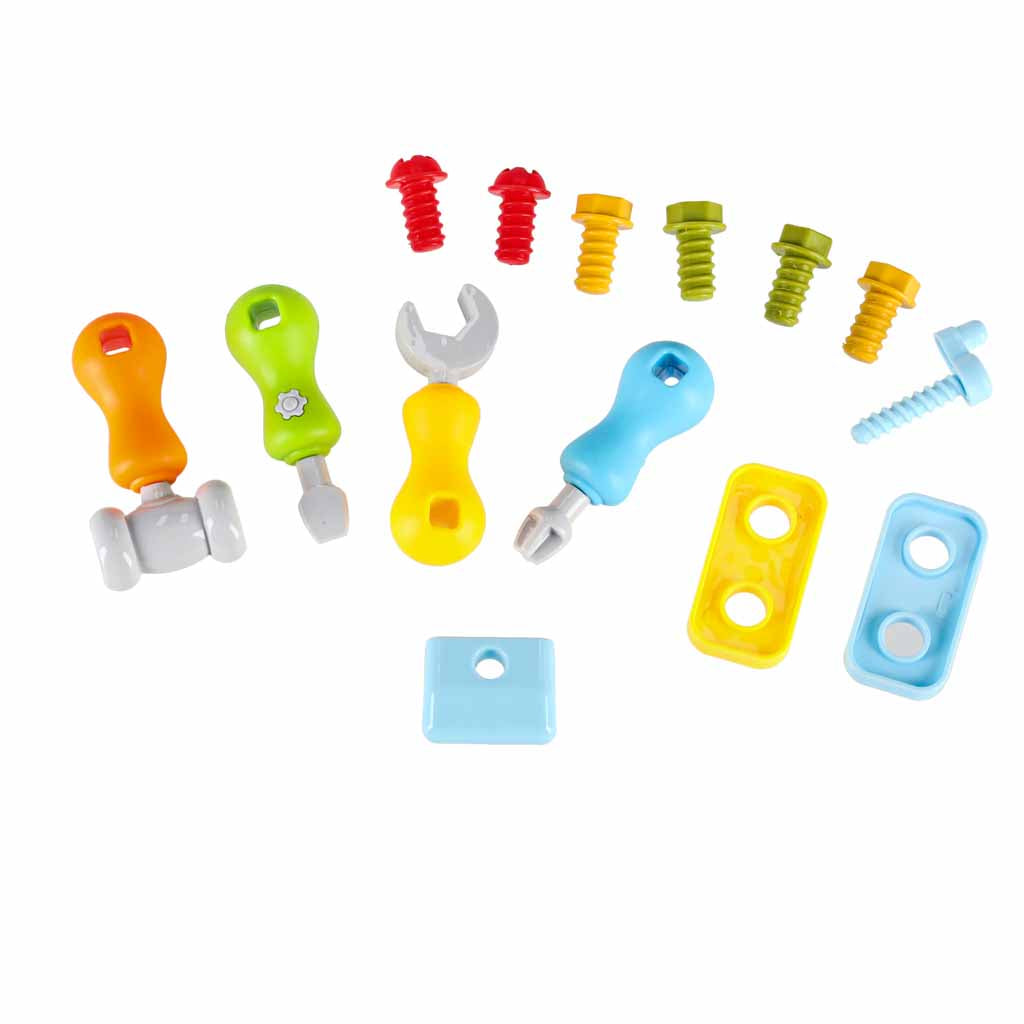 Skrūvējams "Autobuss" ar aktivitātēm sīkajai motorikai