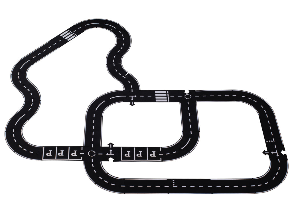 Gumijas trase (gan āram, gan iekštelpām) , 40 gab.