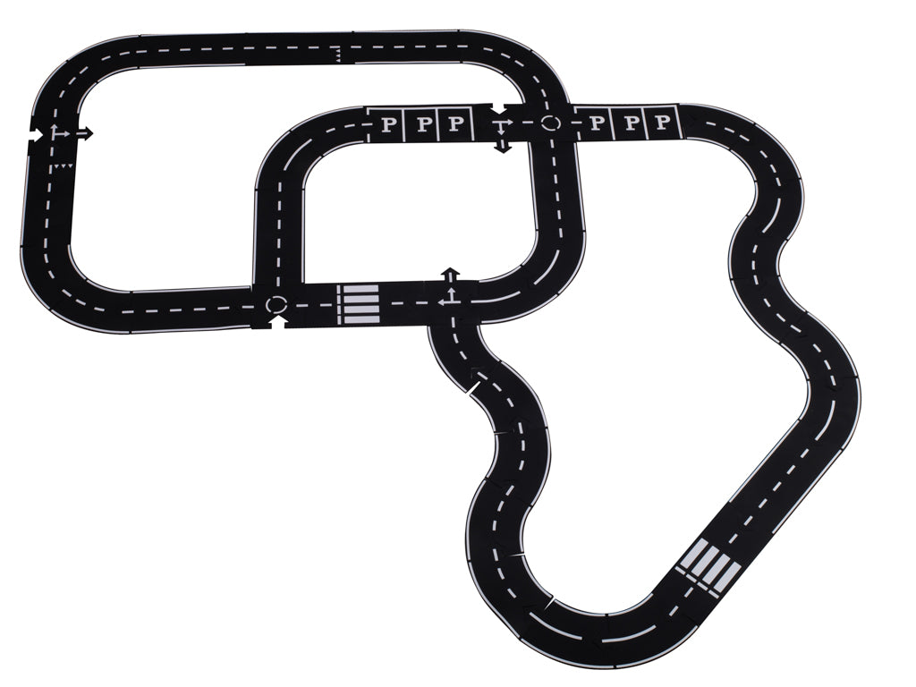 Gumijas trase (gan āram, gan iekštelpām) , 40 gab.