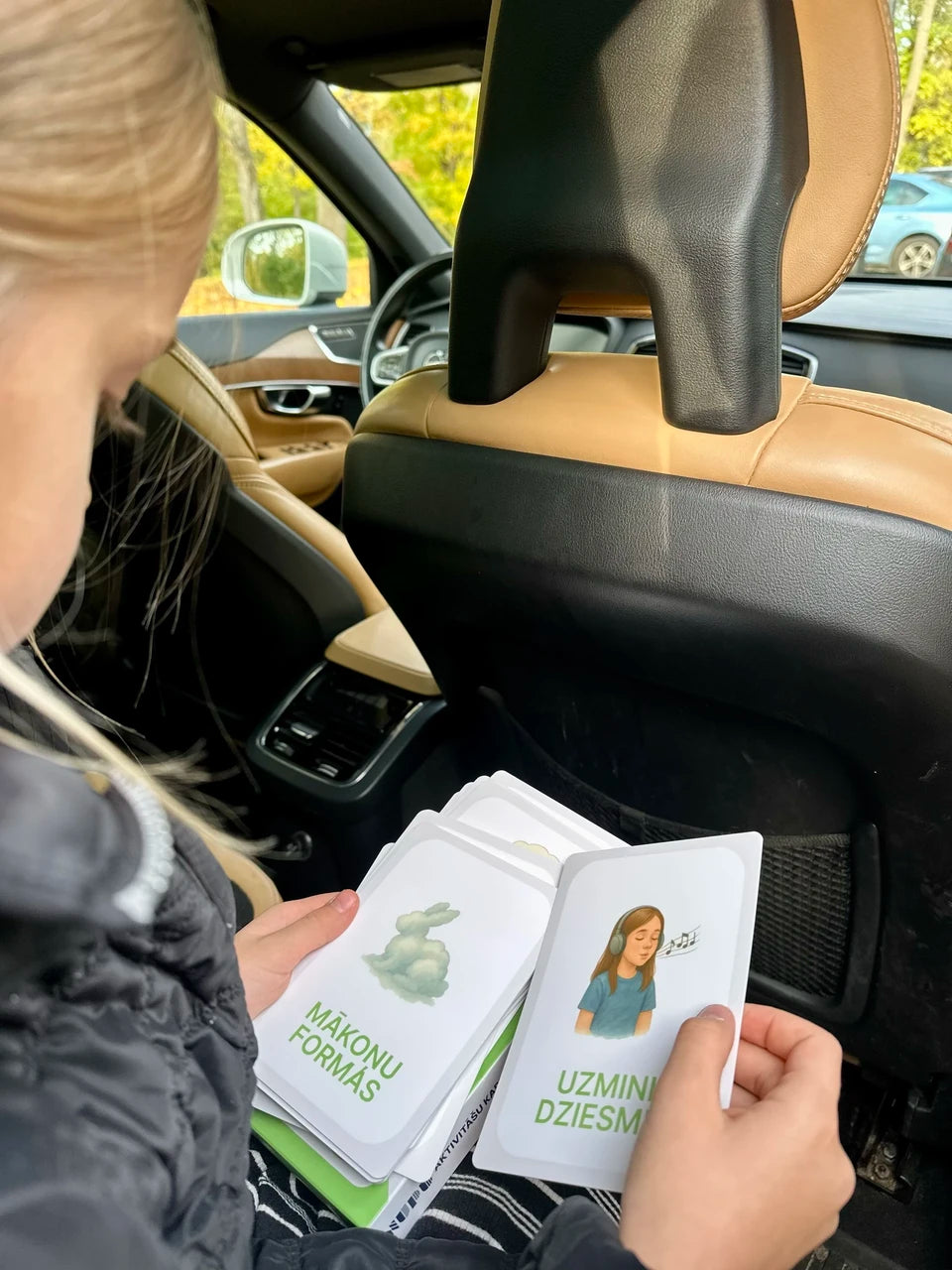 Aktivitāšu kartītes "Auto brauciens"