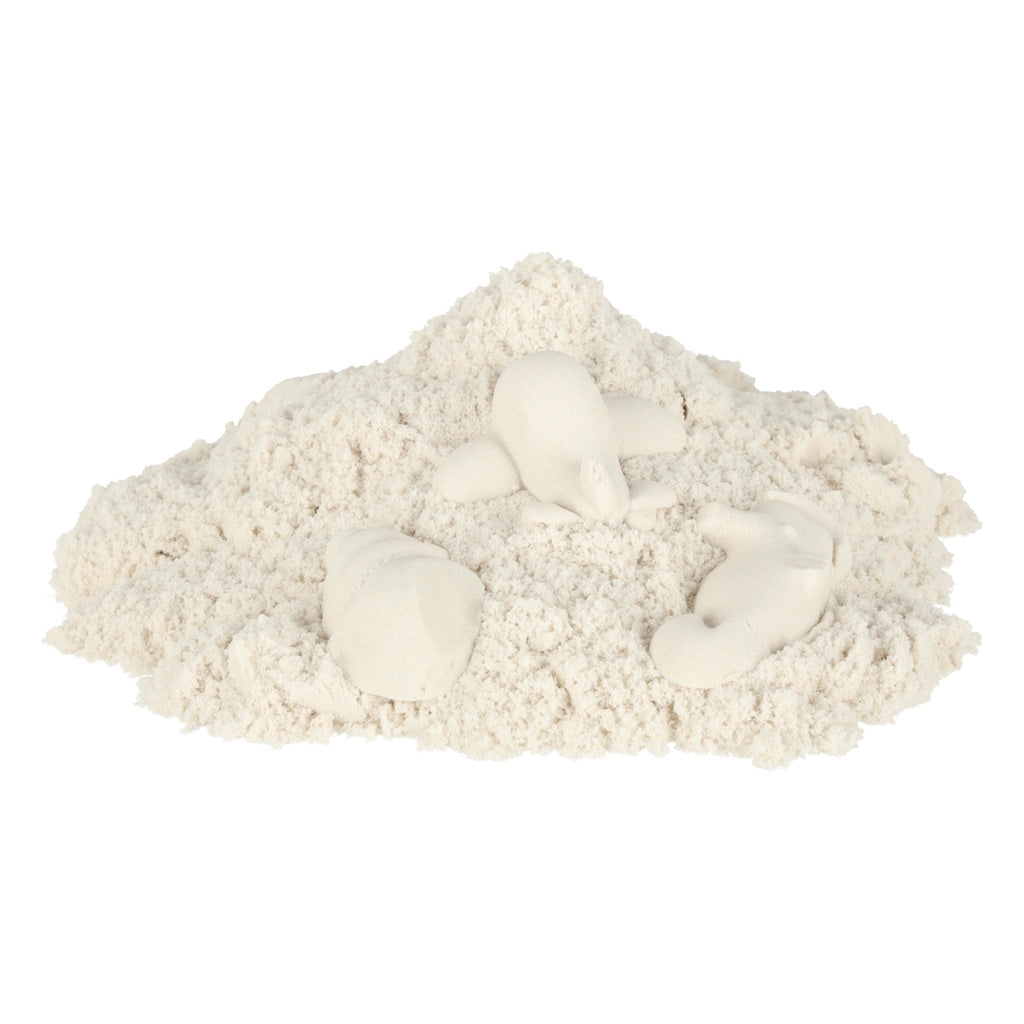 1kg kinētiskās smiltis, neitrālā krāsā