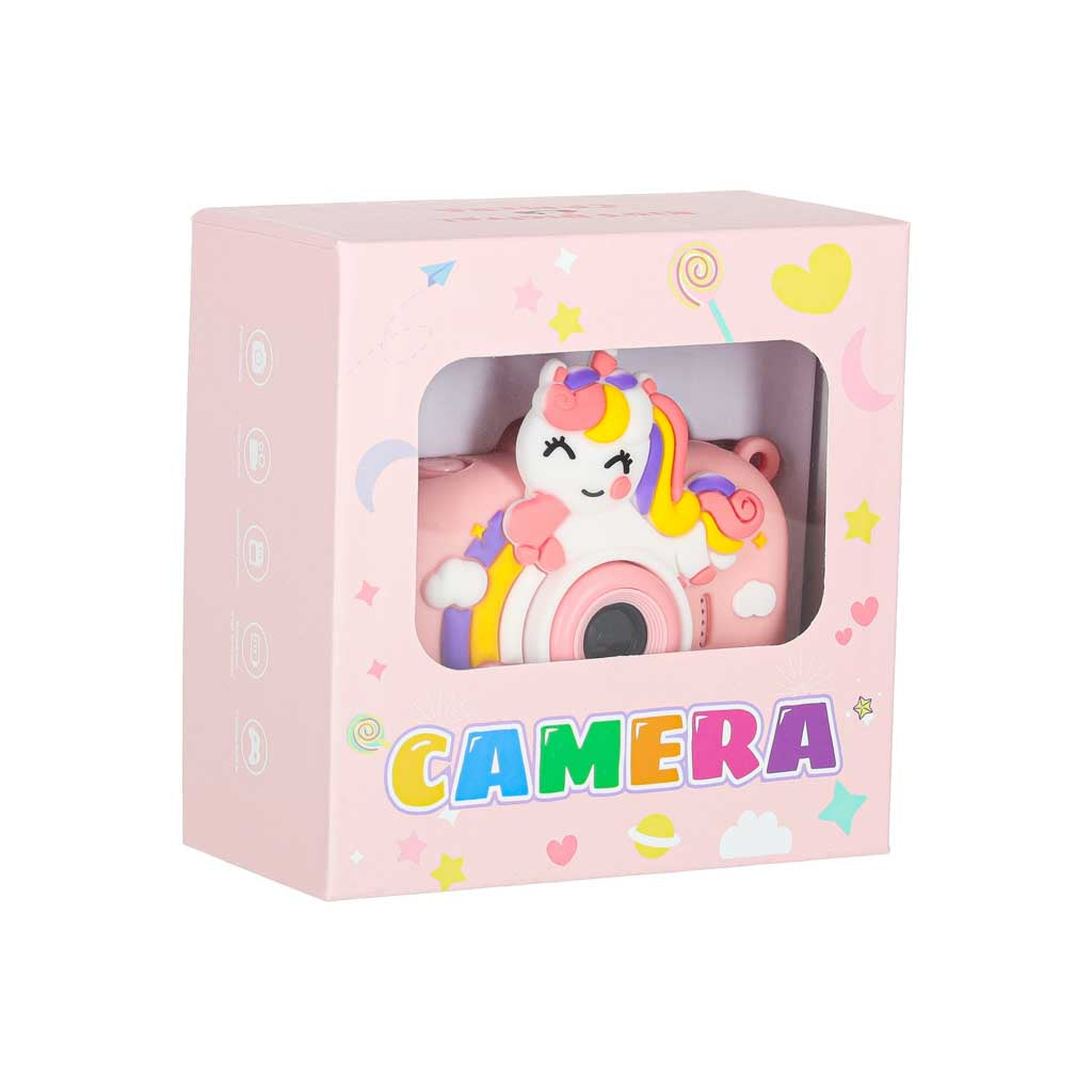 Digitāla videokamera "Rozā Vienradzis", ar statīvu