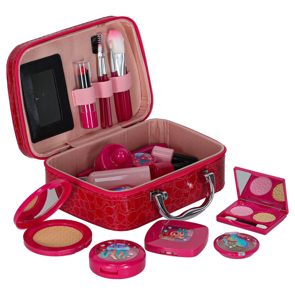 Kosmētikas somiņa, koši rozā, 6+