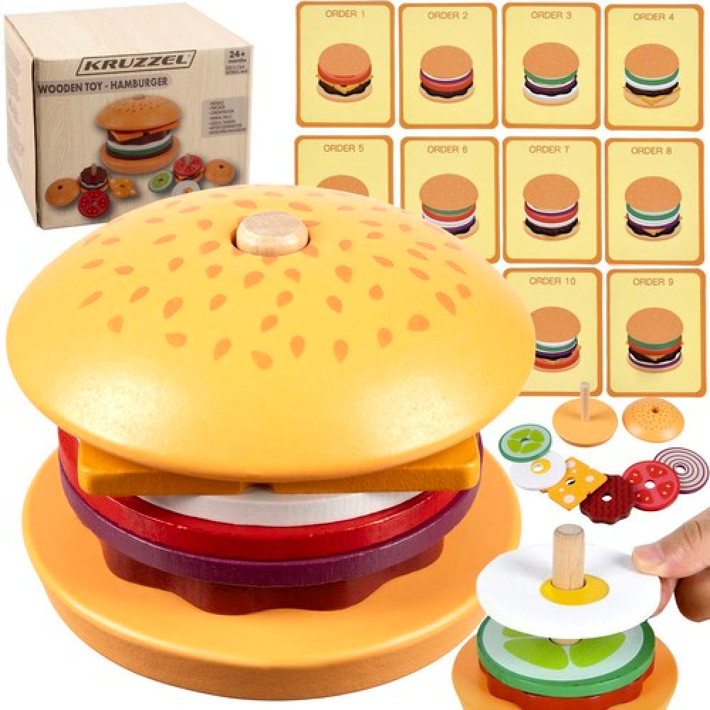 Koka konstruktors "Hamburgers"