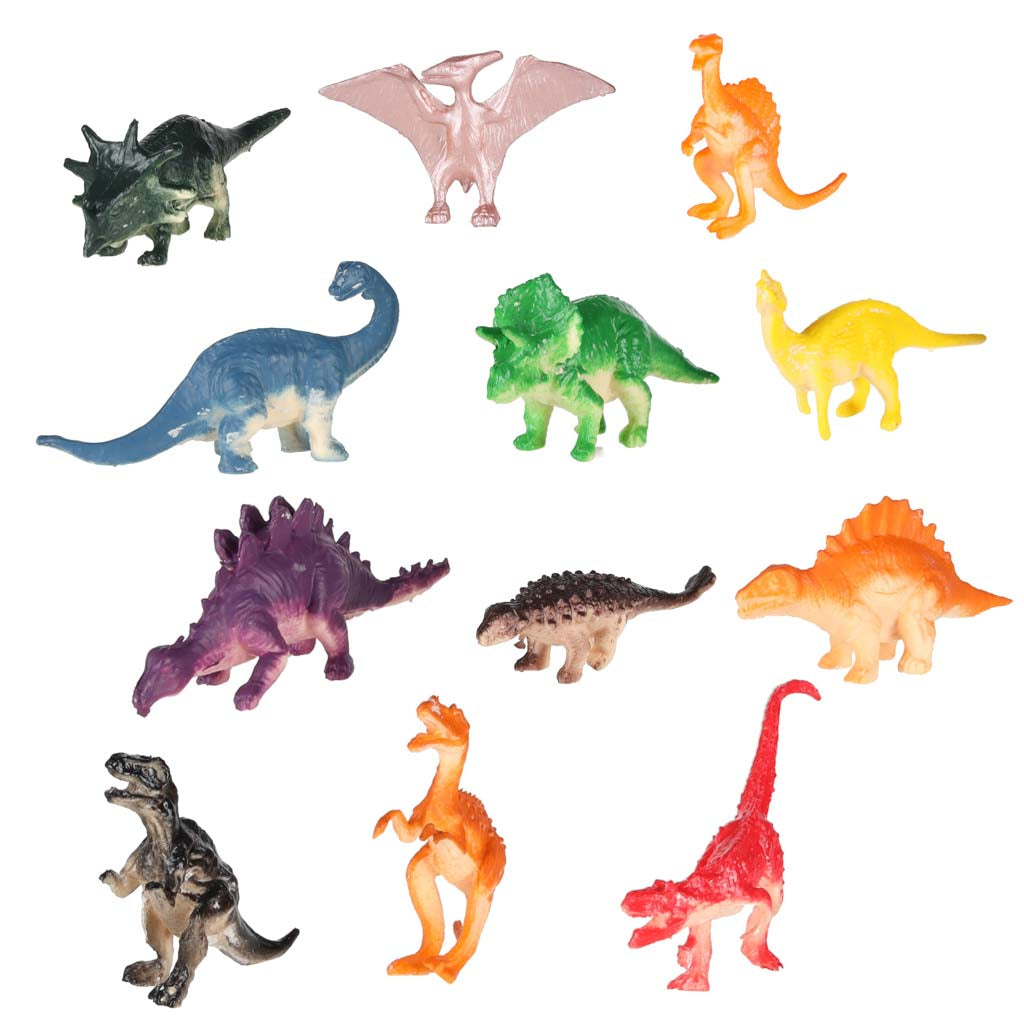 Dinozauru ģipša olas, 12 figūras