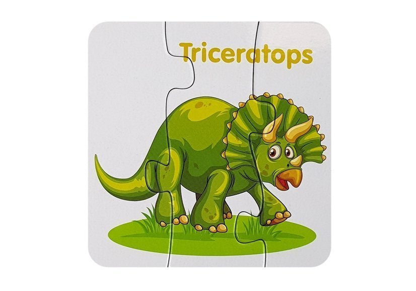Puzle "Dinozauri", 10 attēli
