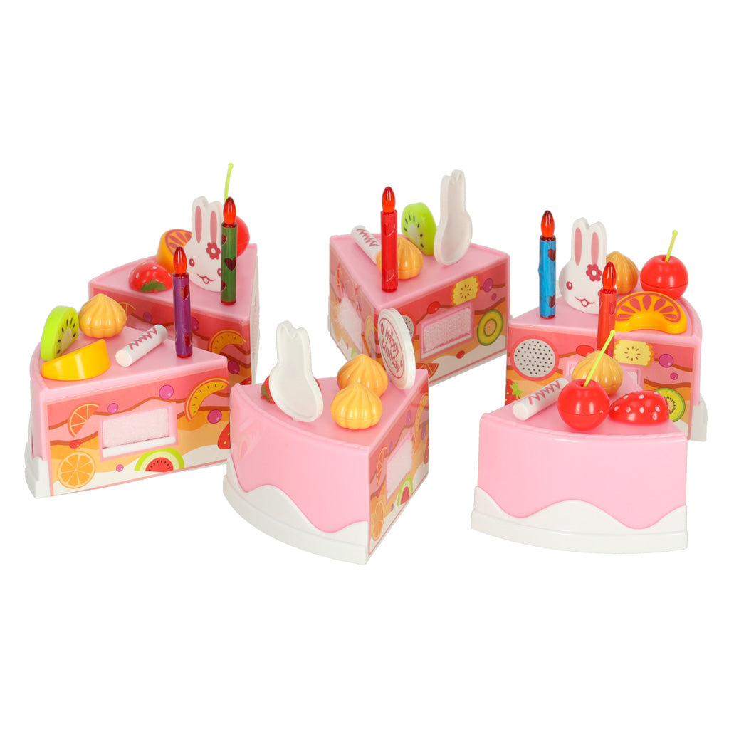 Rotaļu dzimšanas dienas torte, rozā