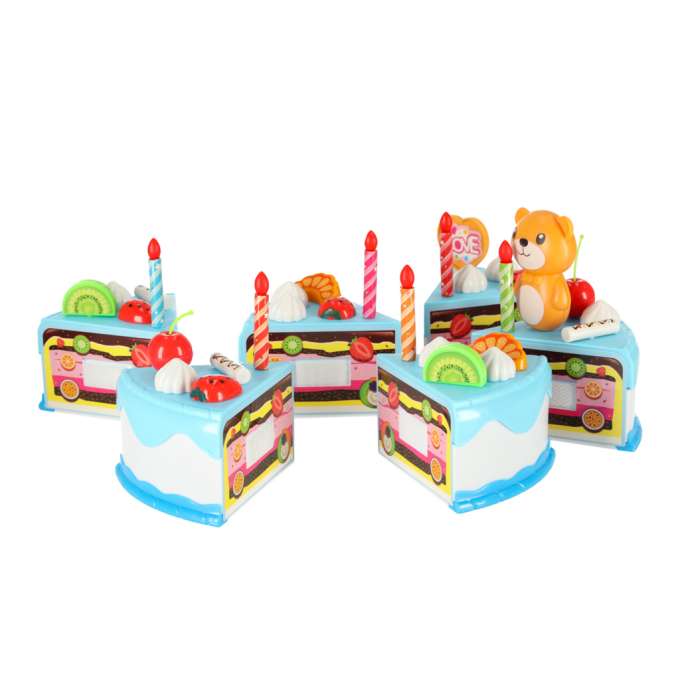Dzimšanas dienas torte, zila