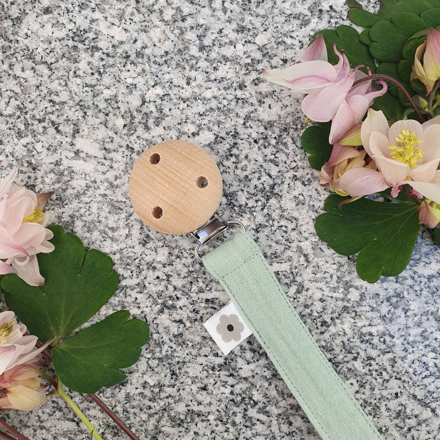 Knupīša turētājs no organiskās kokvilnas muslina