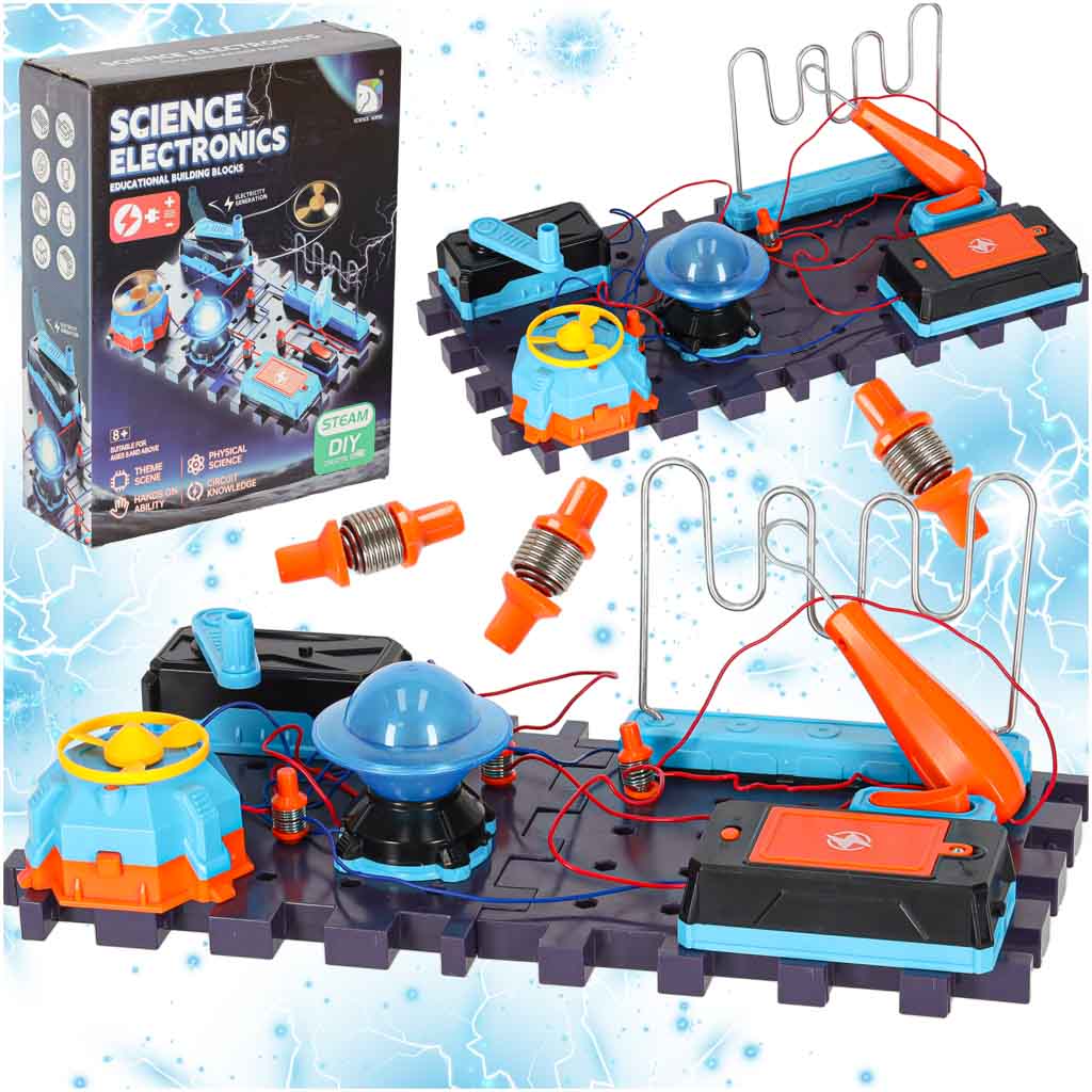 Elektroniķa eksperimentu komplekts bērniem 8+