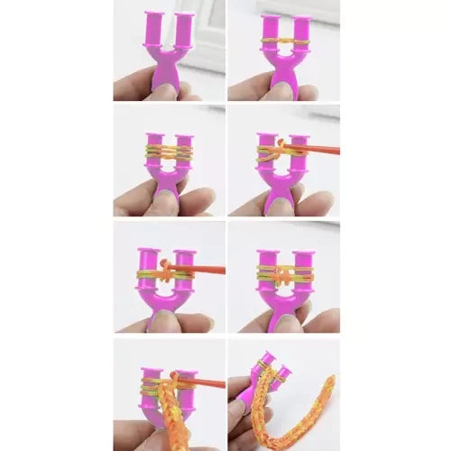 Mazais "loom bands" gumiju kompleks