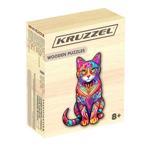 Koka puzle "Kaķis" , 130 gab.