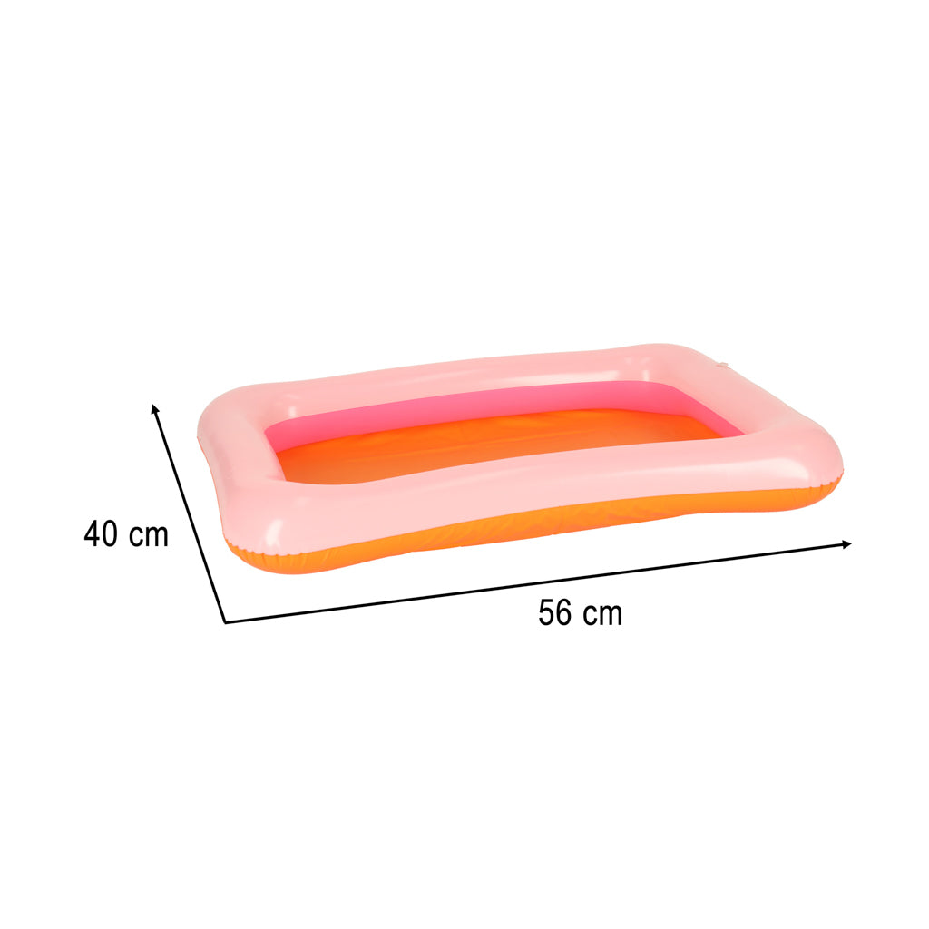 Kinētiskās smiltis 1kg rozā, ar paplāti un formiņām