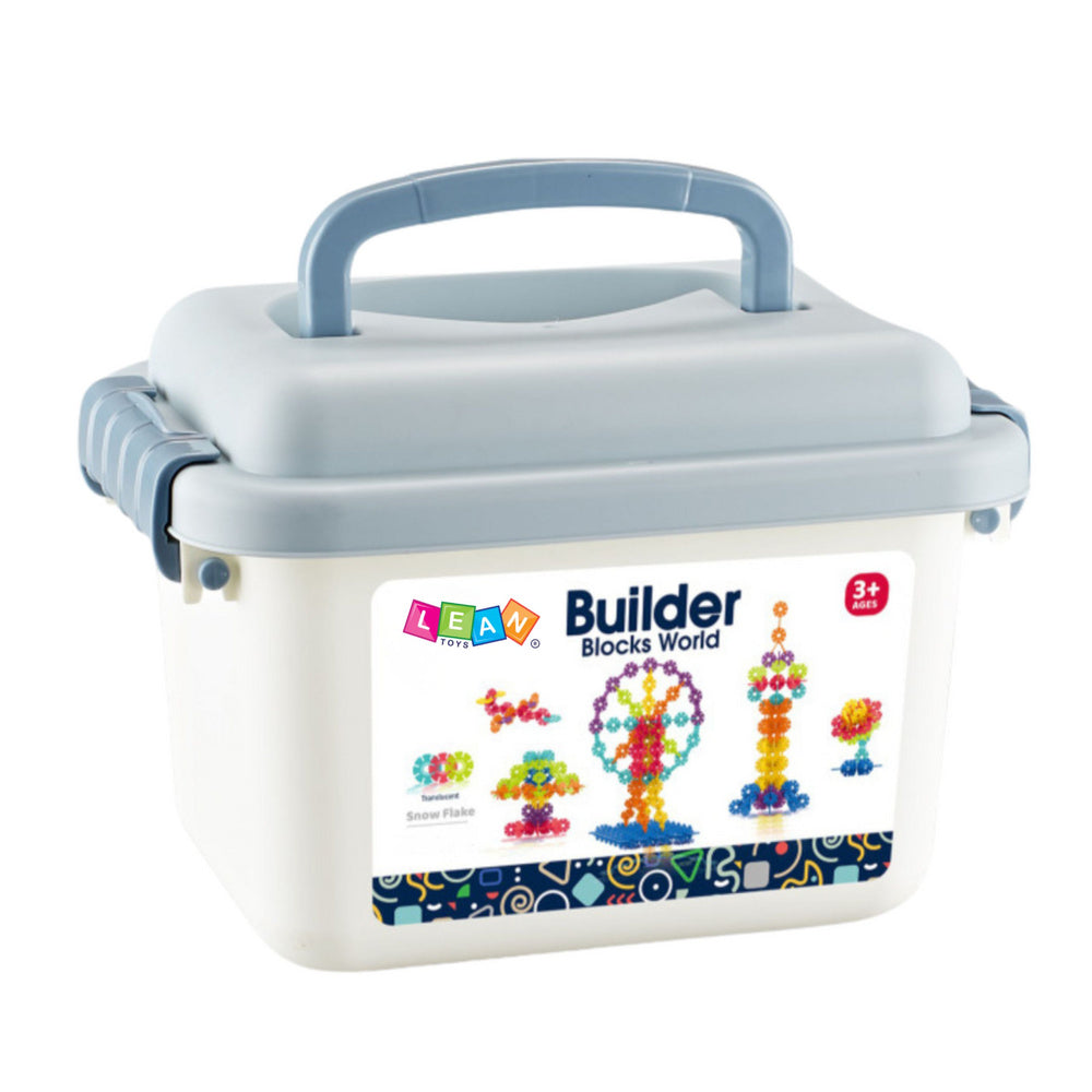 Konstruktors "Riņķīši" koferī, 140 gab.