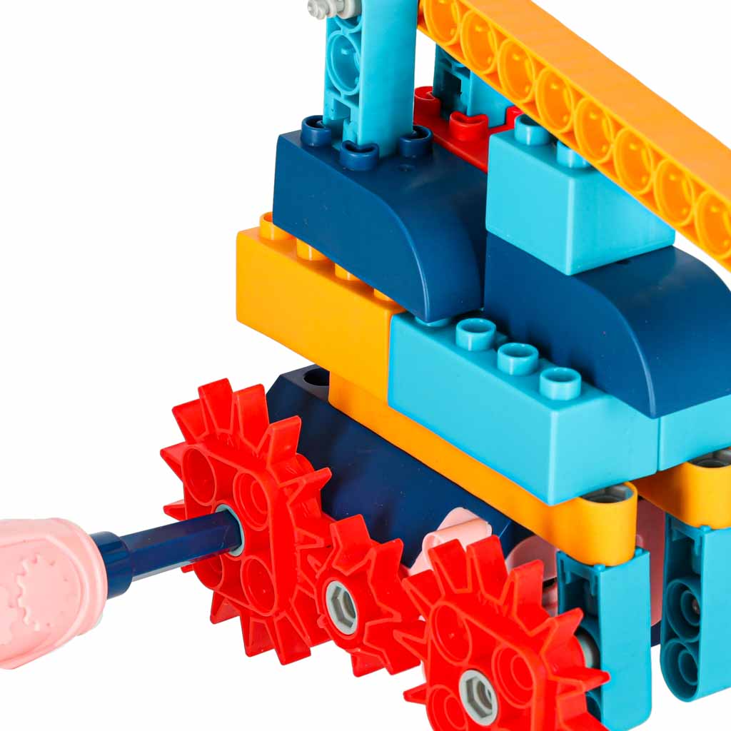 Būvēšanas bloki ar motoru, STEM
