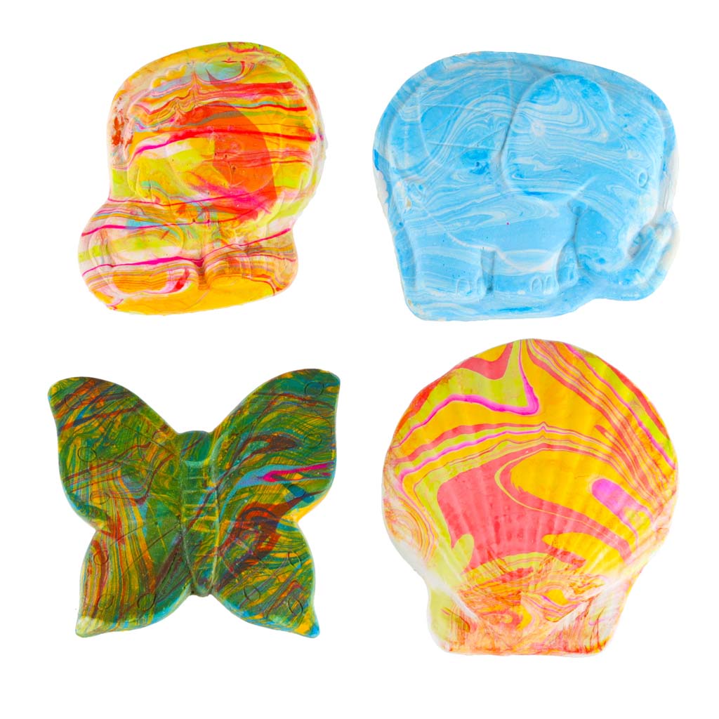 Gleznošana uz ūdens (ebru), 8 krāsas